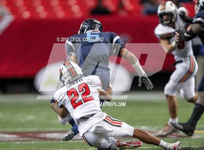Thumbnail 3 in Cedar Grove vs. Greater Atlanta Christian (GHSA 3A Final) photogallery.