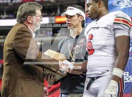 Thumbnail 3 in Cedar Grove vs. Greater Atlanta Christian (GHSA 3A Final) photogallery.