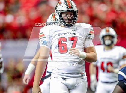Thumbnail 1 in Cedar Grove vs. Greater Atlanta Christian (GHSA 3A Final) photogallery.