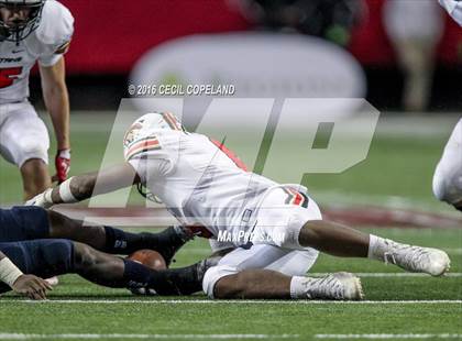 Thumbnail 1 in Cedar Grove vs. Greater Atlanta Christian (GHSA 3A Final) photogallery.