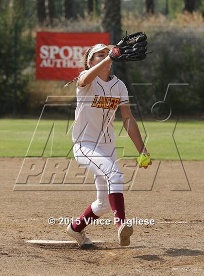 Thumbnail 2 in La Serna @ Notre Dame (SO) (CIF SS Playoffs) photogallery.