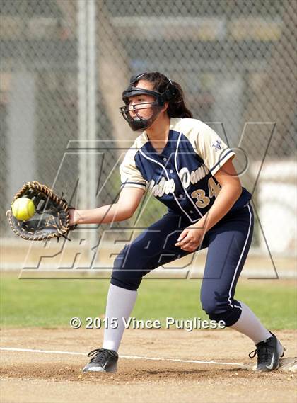 Thumbnail 1 in La Serna @ Notre Dame (SO) (CIF SS Playoffs) photogallery.