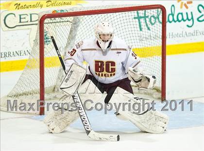 Thumbnail 2 in Woburn vs Boston College High (MIAA Super 8 Round Robin) photogallery.