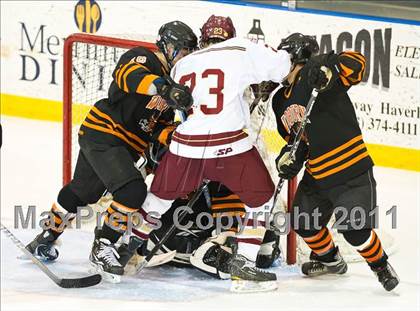 Thumbnail 1 in Woburn vs Boston College High (MIAA Super 8 Round Robin) photogallery.