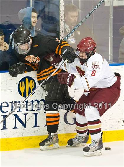 Thumbnail 1 in Woburn vs Boston College High (MIAA Super 8 Round Robin) photogallery.