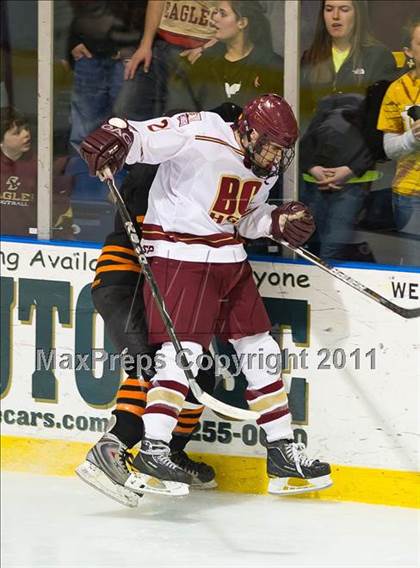 Thumbnail 2 in Woburn vs Boston College High (MIAA Super 8 Round Robin) photogallery.