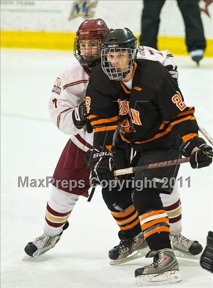Thumbnail 1 in Woburn vs Boston College High (MIAA Super 8 Round Robin) photogallery.