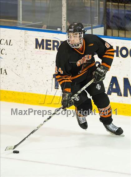 Thumbnail 2 in Woburn vs Boston College High (MIAA Super 8 Round Robin) photogallery.