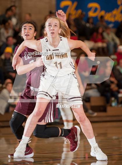 Thumbnail 1 in Eastside College Prep vs. Saint Francis  (Presentation Shootout) photogallery.