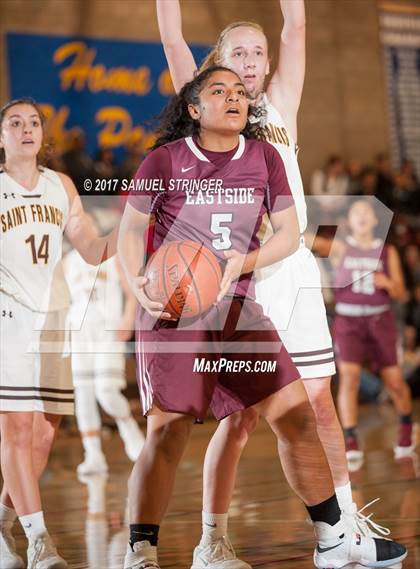 Thumbnail 2 in Eastside College Prep vs. Saint Francis  (Presentation Shootout) photogallery.