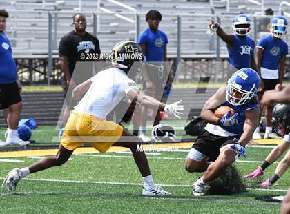 Thumbnail 1 in Montgomery Central vs Albemarle (Montgomery Central 2nd Annual 7 on 7 Air Raid Classic) photogallery.