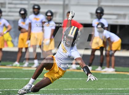 Thumbnail 2 in Montgomery Central vs Albemarle (Montgomery Central 2nd Annual 7 on 7 Air Raid Classic) photogallery.