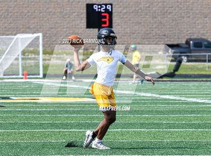 Thumbnail 2 in Montgomery Central vs Albemarle (Montgomery Central 2nd Annual 7 on 7 Air Raid Classic) photogallery.
