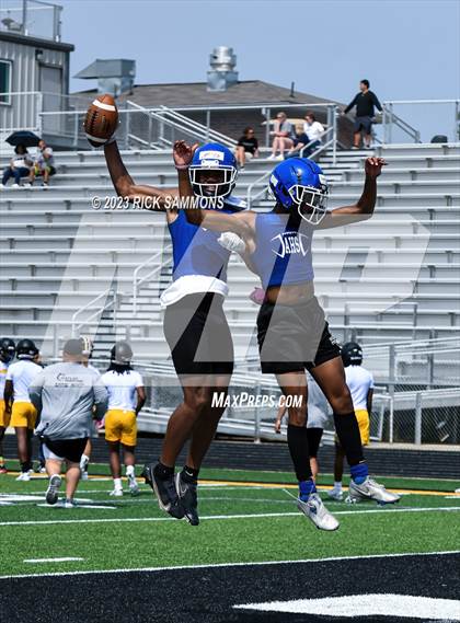 Thumbnail 3 in Montgomery Central vs Albemarle (Montgomery Central 2nd Annual 7 on 7 Air Raid Classic) photogallery.