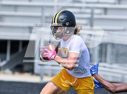 Thumbnail 2 in Montgomery Central vs Albemarle (Montgomery Central 2nd Annual 7 on 7 Air Raid Classic) photogallery.