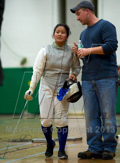 Thumbnail 3 in Brentwood Holiday Fencing Tournament photogallery.
