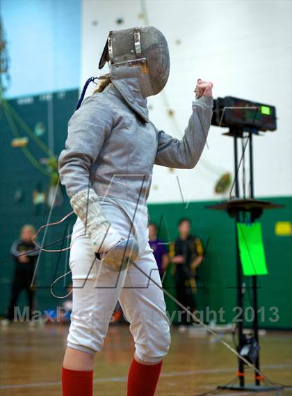 Thumbnail 3 in Brentwood Holiday Fencing Tournament photogallery.