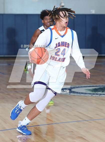 Thumbnail 1 in Bishop Walsh vs James Island (Rotary Roundball Classic) photogallery.