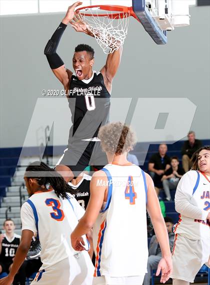 Thumbnail 3 in Bishop Walsh vs James Island (Rotary Roundball Classic) photogallery.