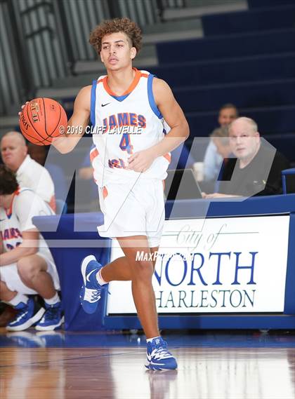 Thumbnail 2 in Bishop Walsh vs James Island (Rotary Roundball Classic) photogallery.