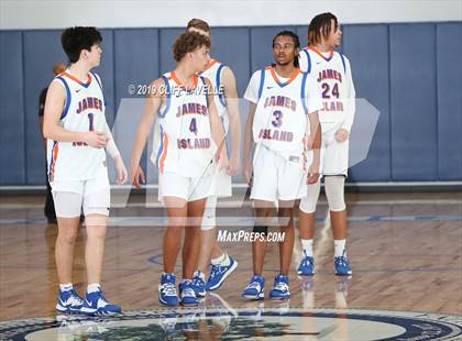Thumbnail 2 in Bishop Walsh vs James Island (Rotary Roundball Classic) photogallery.