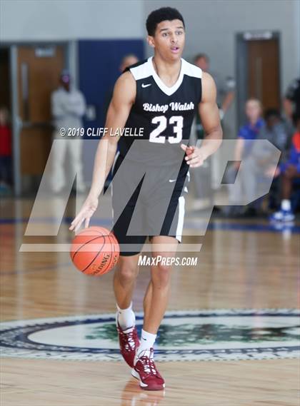 Thumbnail 2 in Bishop Walsh vs James Island (Rotary Roundball Classic) photogallery.