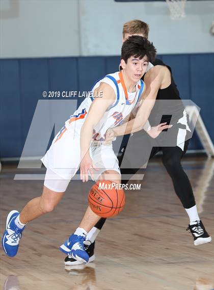 Thumbnail 2 in Bishop Walsh vs James Island (Rotary Roundball Classic) photogallery.