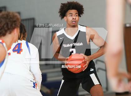 Thumbnail 3 in Bishop Walsh vs James Island (Rotary Roundball Classic) photogallery.