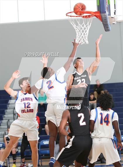 Thumbnail 1 in Bishop Walsh vs James Island (Rotary Roundball Classic) photogallery.