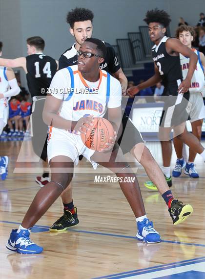 Thumbnail 2 in Bishop Walsh vs James Island (Rotary Roundball Classic) photogallery.