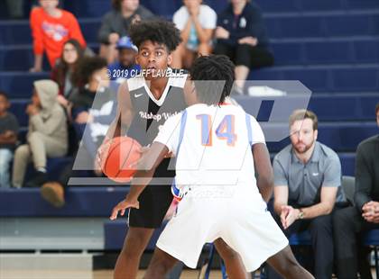 Thumbnail 2 in Bishop Walsh vs James Island (Rotary Roundball Classic) photogallery.