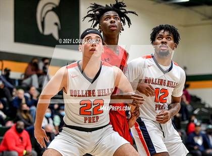 Thumbnail 2 in Rolling Hills Prep vs. Colony (The Classic at Damien) Tournament photogallery.