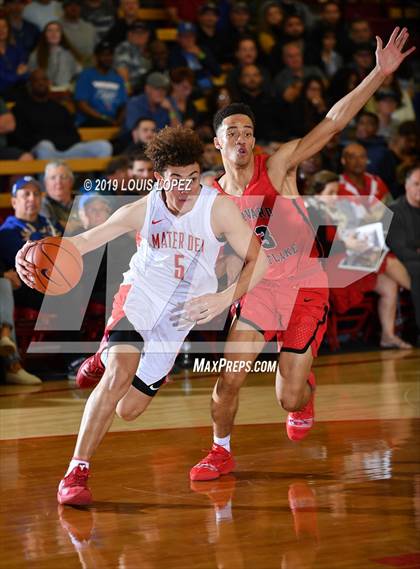 Thumbnail 1 in Harvard-Westlake @ Mater Dei (Nike Extravaganza) photogallery.