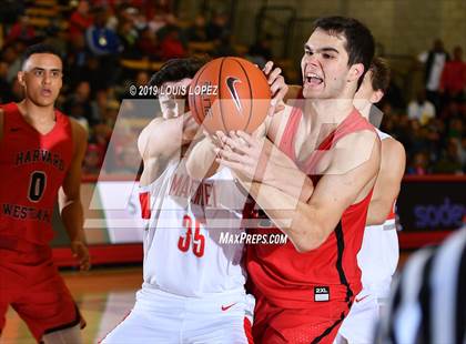 Thumbnail 3 in Harvard-Westlake @ Mater Dei (Nike Extravaganza) photogallery.