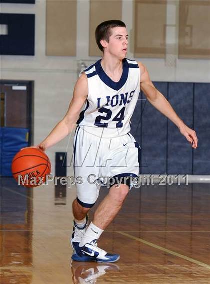 Thumbnail 2 in Lancaster County Christian vs Harrisburg Academy (CCAC Semifinals) photogallery.