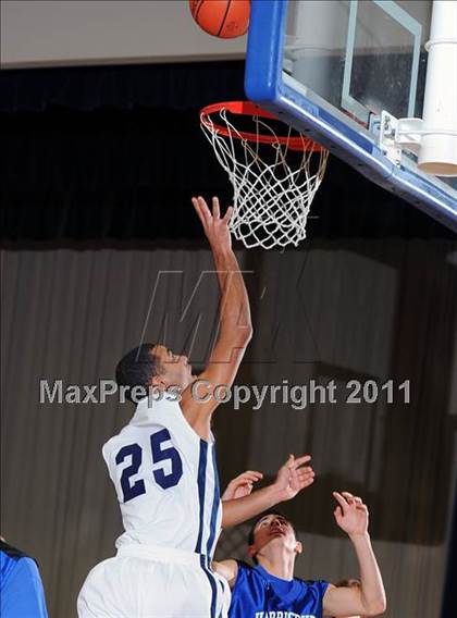 Thumbnail 3 in Lancaster County Christian vs Harrisburg Academy (CCAC Semifinals) photogallery.