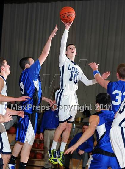 Thumbnail 1 in Lancaster County Christian vs Harrisburg Academy (CCAC Semifinals) photogallery.