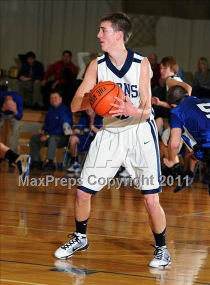 Thumbnail 1 in Lancaster County Christian vs Harrisburg Academy (CCAC Semifinals) photogallery.