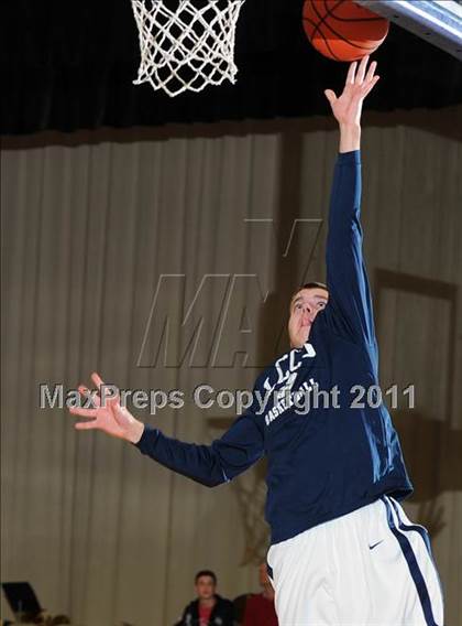 Thumbnail 1 in Lancaster County Christian vs Harrisburg Academy (CCAC Semifinals) photogallery.