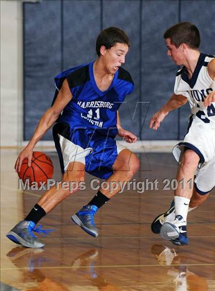 Thumbnail 2 in Lancaster County Christian vs Harrisburg Academy (CCAC Semifinals) photogallery.