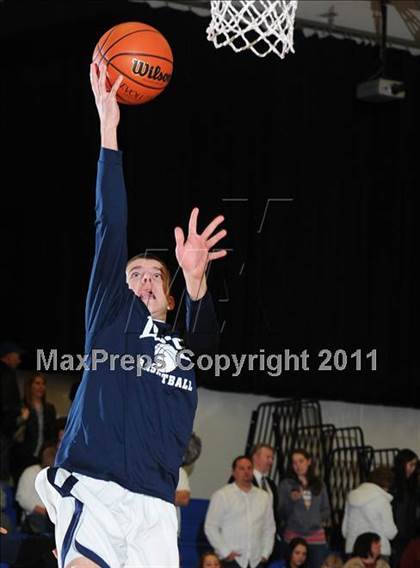 Thumbnail 2 in Lancaster County Christian vs Harrisburg Academy (CCAC Semifinals) photogallery.