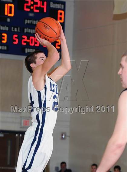 Thumbnail 2 in Lancaster County Christian vs Harrisburg Academy (CCAC Semifinals) photogallery.