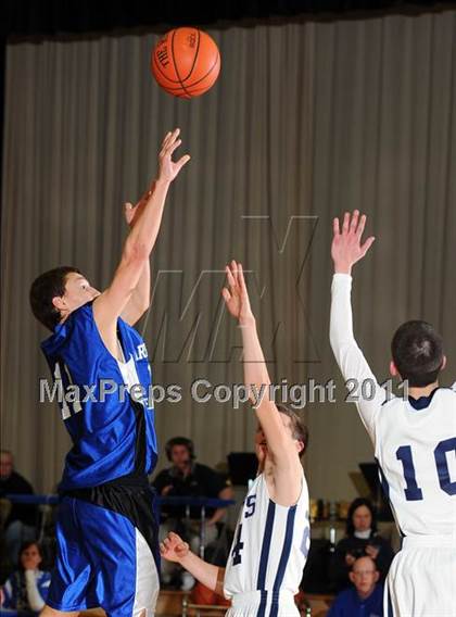 Thumbnail 1 in Lancaster County Christian vs Harrisburg Academy (CCAC Semifinals) photogallery.