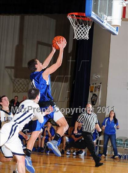 Thumbnail 2 in Lancaster County Christian vs Harrisburg Academy (CCAC Semifinals) photogallery.