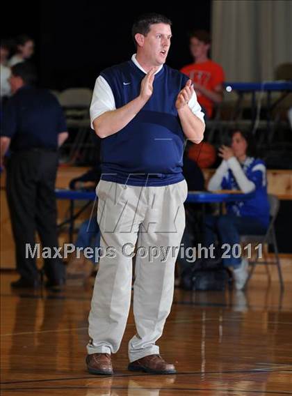 Thumbnail 3 in Lancaster County Christian vs Harrisburg Academy (CCAC Semifinals) photogallery.