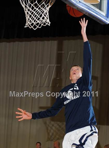 Thumbnail 3 in Lancaster County Christian vs Harrisburg Academy (CCAC Semifinals) photogallery.