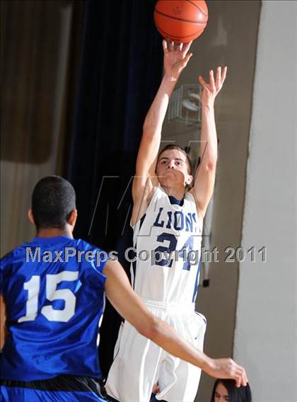 Thumbnail 1 in Lancaster County Christian vs Harrisburg Academy (CCAC Semifinals) photogallery.