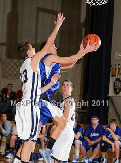 Thumbnail 1 in Lancaster County Christian vs Harrisburg Academy (CCAC Semifinals) photogallery.