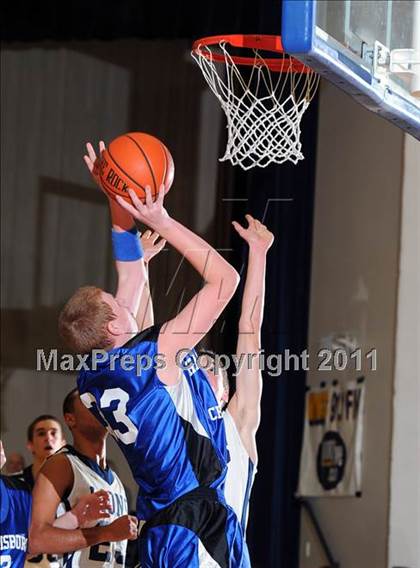 Thumbnail 3 in Lancaster County Christian vs Harrisburg Academy (CCAC Semifinals) photogallery.