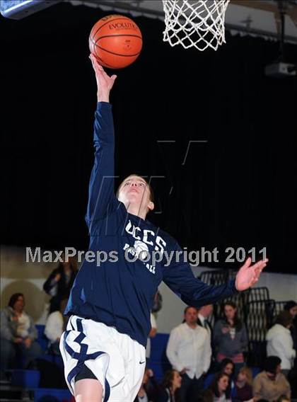 Thumbnail 3 in Lancaster County Christian vs Harrisburg Academy (CCAC Semifinals) photogallery.